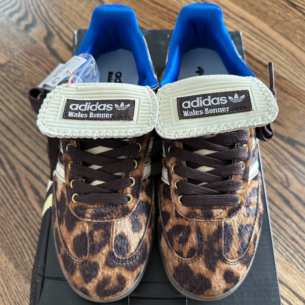Wales Bonner x Samba Pony 'Leopard' Sneakers